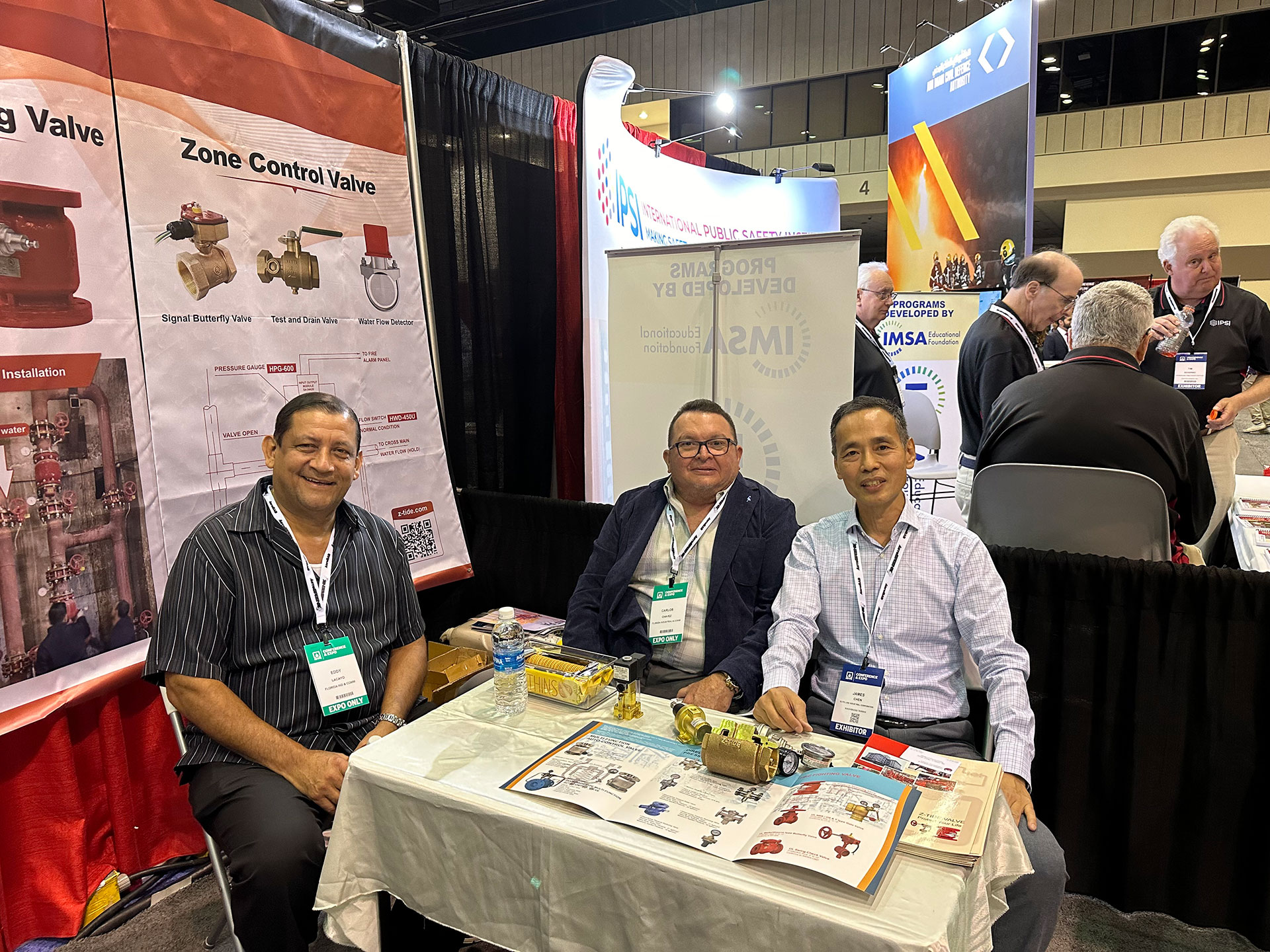 Hants pressure reducing valve from Taiwan participated in NFPA Conference Expo 2024