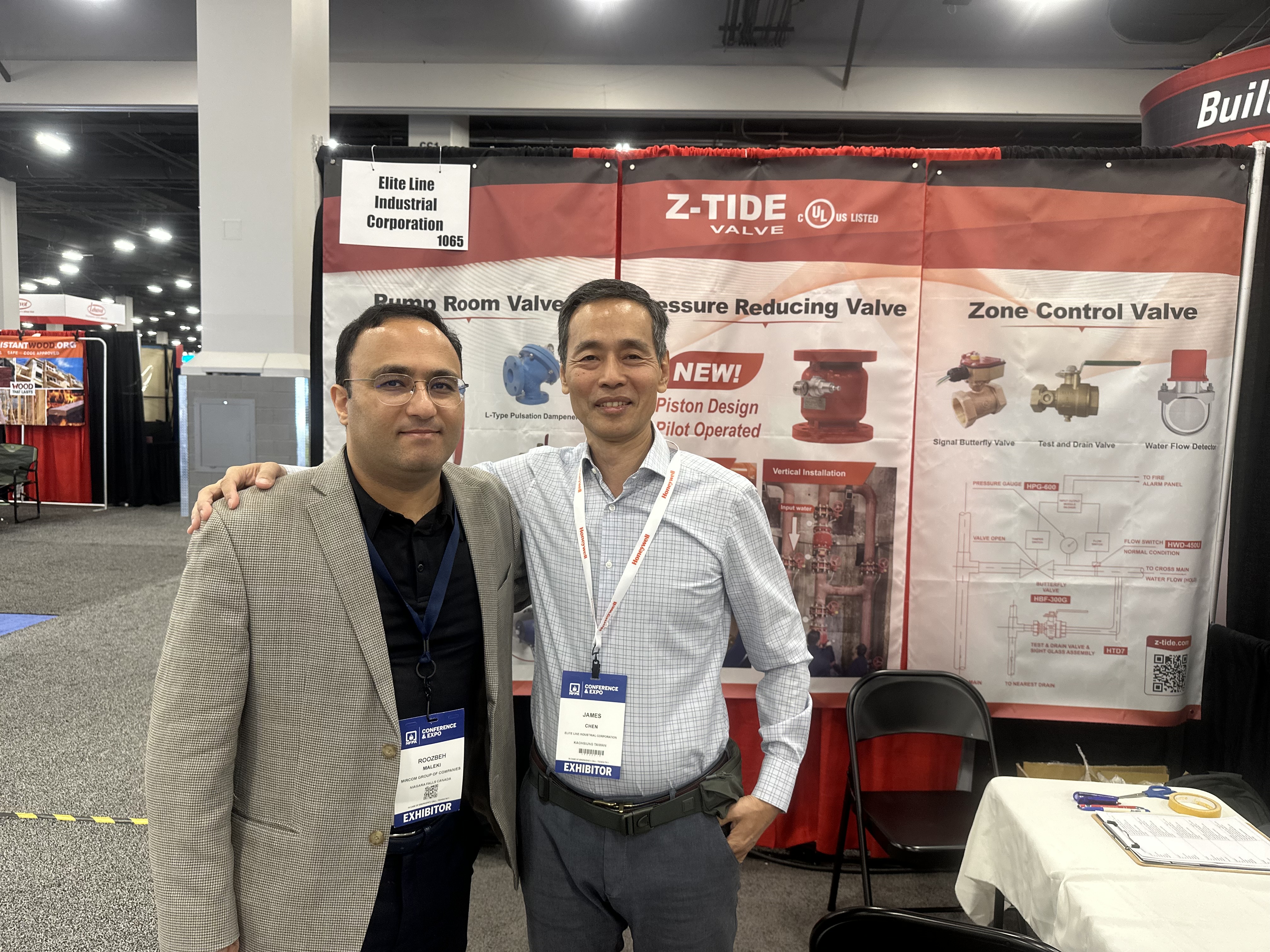 Hants pressure reducing valve from Taiwan participated in NFPA Expo 2025